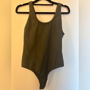 Olive bodysuit